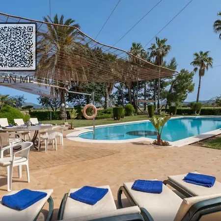 La Vinya Gran Con Vista A La Montana, Sauna, Piscina, Jacuzzi, Wi-fi, A/c, Terraza;pista Tenis *